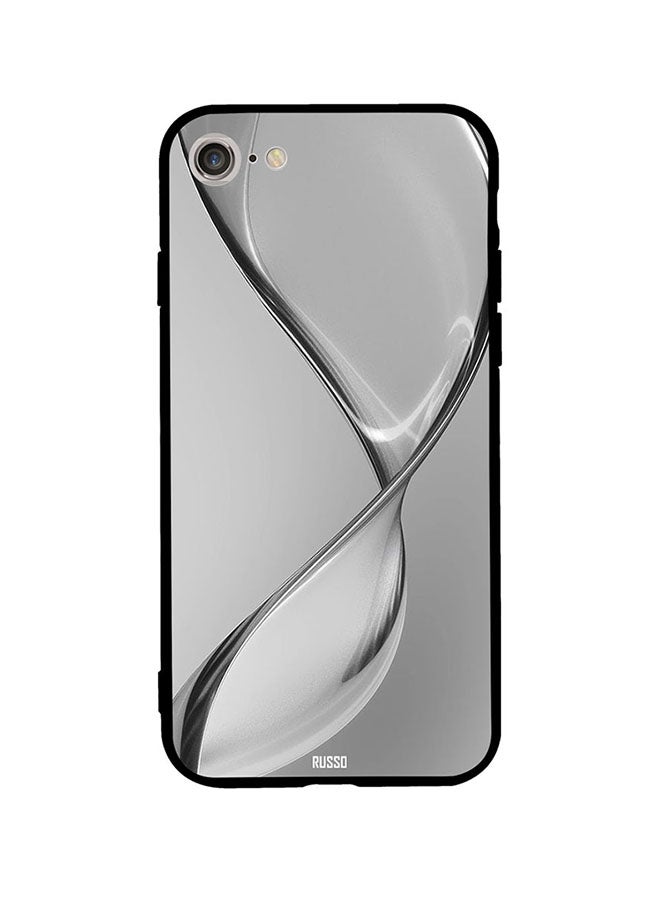 RUSSO - Protective Case Cover For Apple iPhone SE (2020) Grey/Black - Image 1