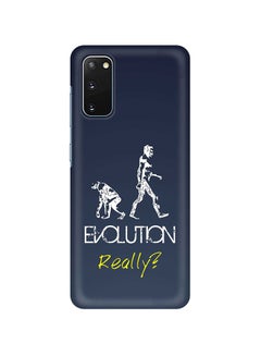 Hard PC Shield Matte Finish Print Slim Snap Classic Series Case Cover For Samsung Galaxy S20 Evolution, Really (Grey)