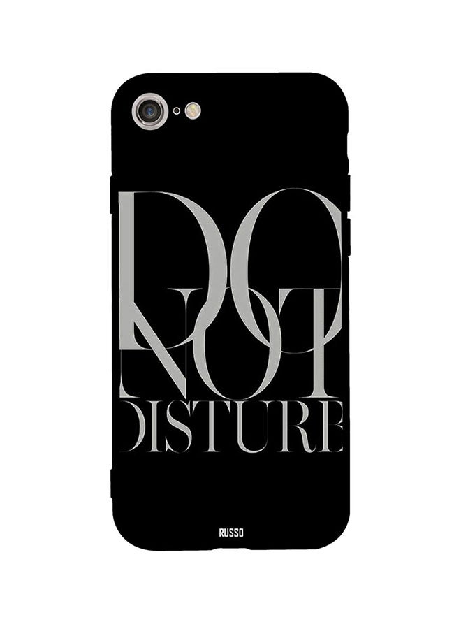 RUSSO - Protective Case Cover For Apple iPhone SE (2020) Black/Grey - Image 1