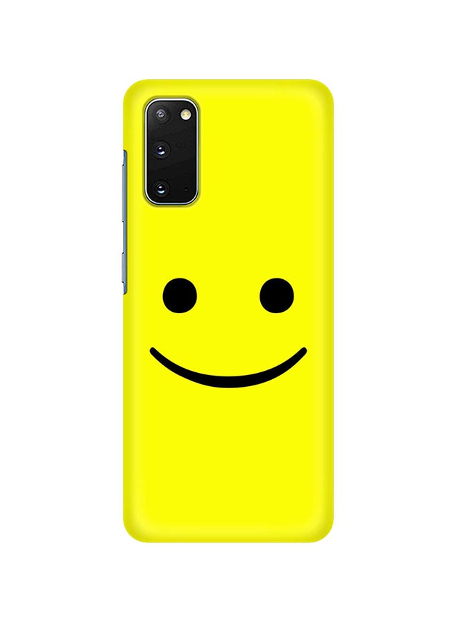 Stylizedd Hard PC Shield Matte Finish Print Slim Snap Classic Series Case Cover For Samsung Galaxy S20 Blimey Smiley