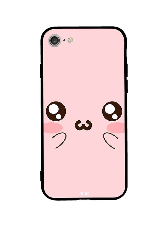 سيليتو غطاء حماية واقٍ لهاتف أبل آيفون SE إصدار 2020 وردي/ أبيض/ بني