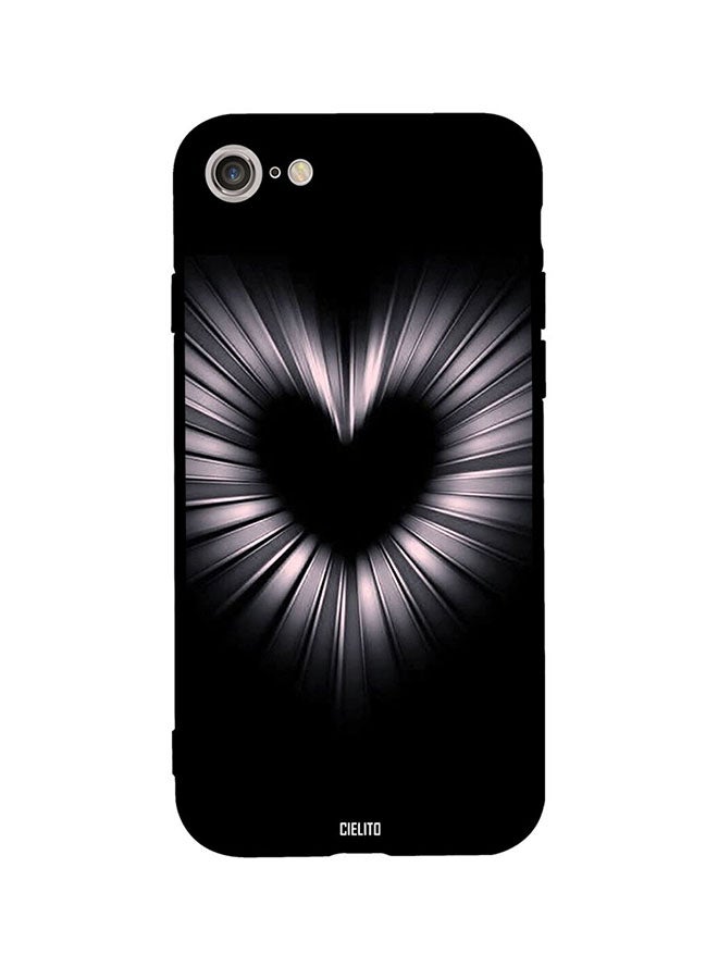 CIELITO Protective Case Cover For Apple iPhone SE (2020) Black/Grey