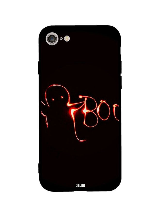 سيليتو غطاء حماية واقٍ لهاتف أبل آيفون SE إصدار 2020 أسود /برتقالي.