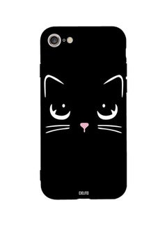 Protective Case Cover For Apple iPhone SE (2020) Black/White/Pink