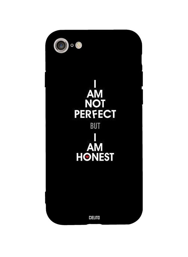 CIELITO Protective Case Cover For Apple iPhone SE (2020) Black/White