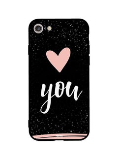 Protective Case Cover For Apple iPhone SE (2020) Pink/Black/White