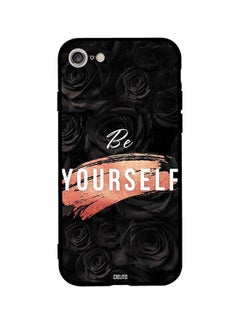 Protective Case Cover For Apple iPhone SE (2020) Black/White/Beige