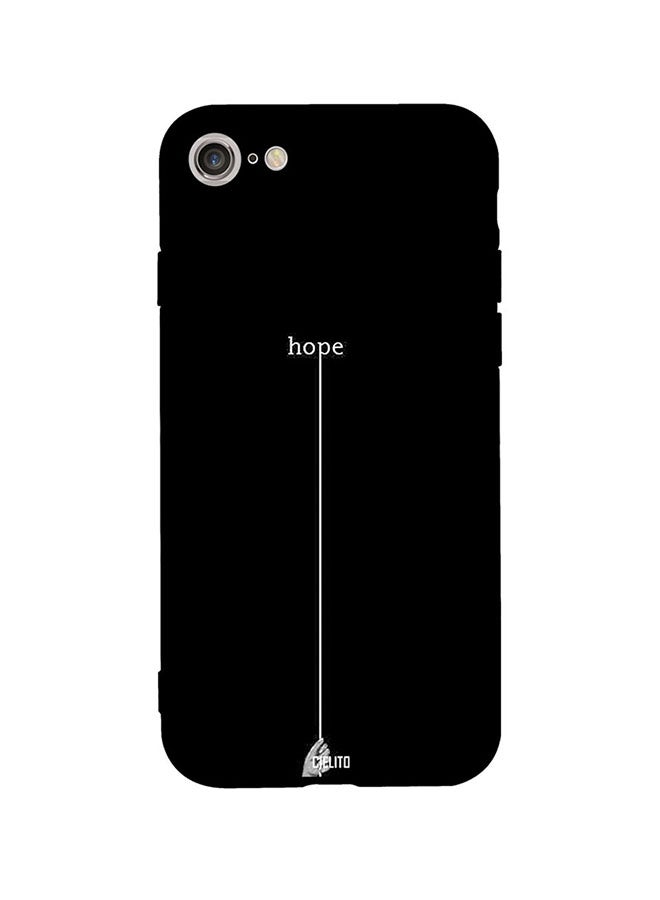 CIELITO - Protective Case Cover For Apple iPhone SE (2020) Black/White - Image 1