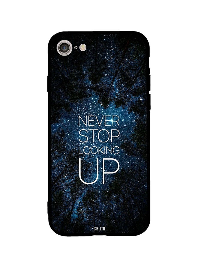 CIELITO Protective Case Cover For Apple iPhone SE (2020) Blue/Black/White