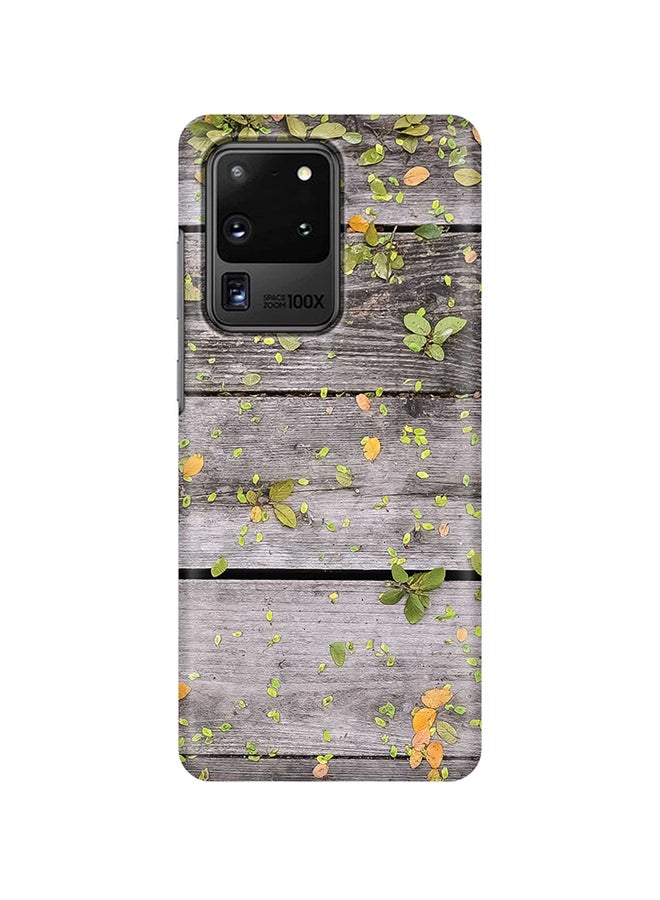 Stylizedd Hard PC Shield Matte Finish Print Slim Snap Classic Series Case Cover For Samsung Galaxy S20 Ultra Backyard Patio