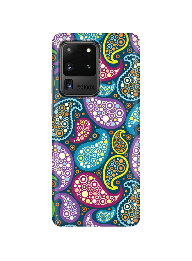 Stylizedd Hard PC Shield Matte Finish Print Slim Snap Classic Series Case Cover For Samsung Galaxy S20 Ultra Indian Summer