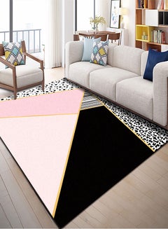 Triangle Pattern Living Room Area Rug Multicolour 80 x 120cm