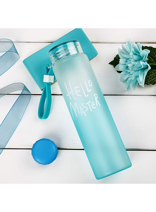 Borosilicate Water Bottle Sky Blue 22.4x6cm - Image 3