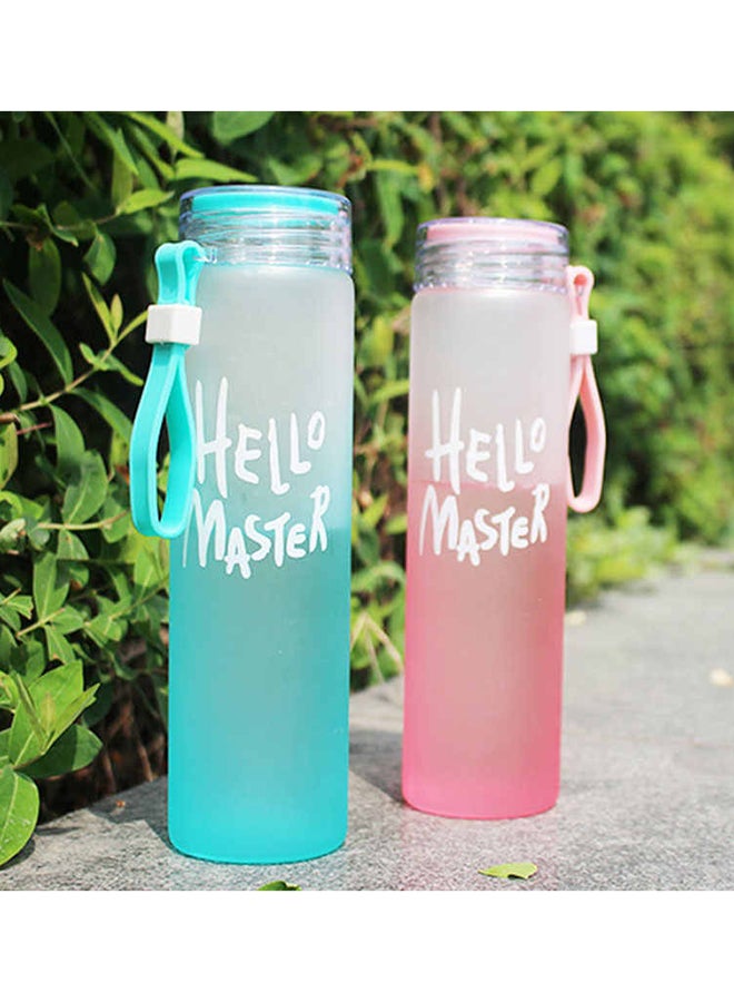 Borosilicate Water Bottle Sky Blue 22.4x6cm - Image 4