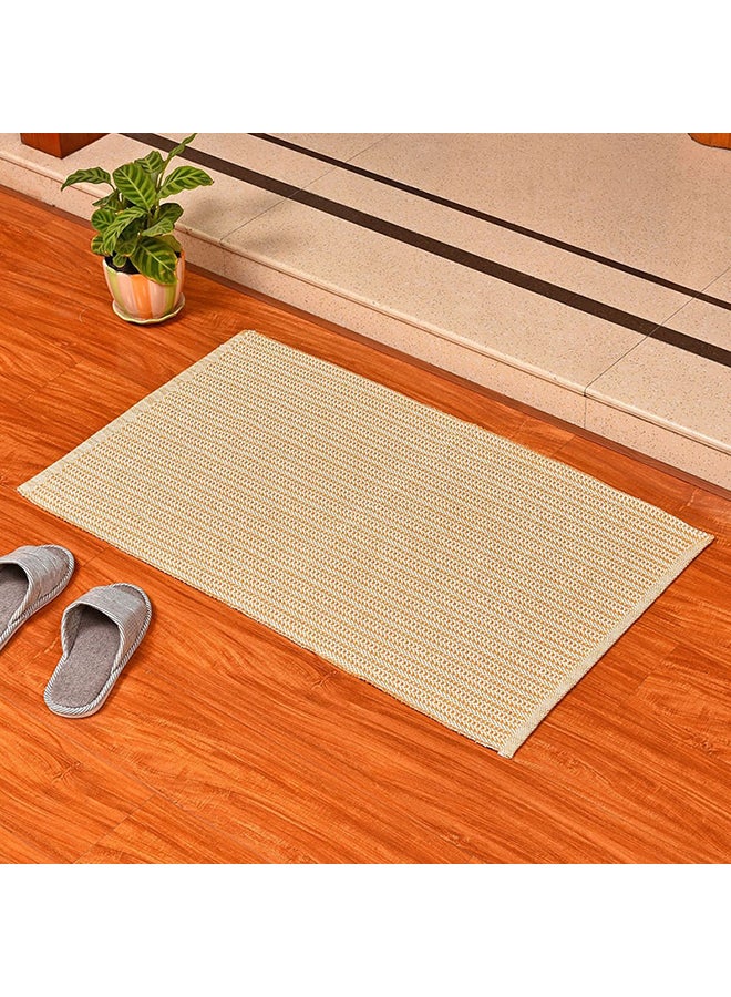Anti-Skid Doormat Beige 45 x 70cm 