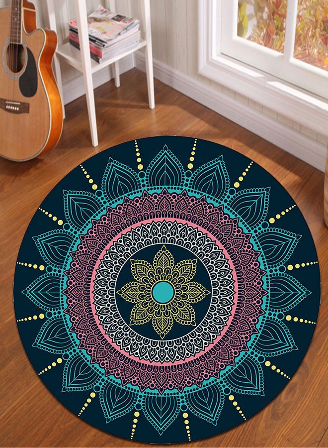 بساط للأرضية عصري بنمط مميز متعدد الألوان 60 x 60سم