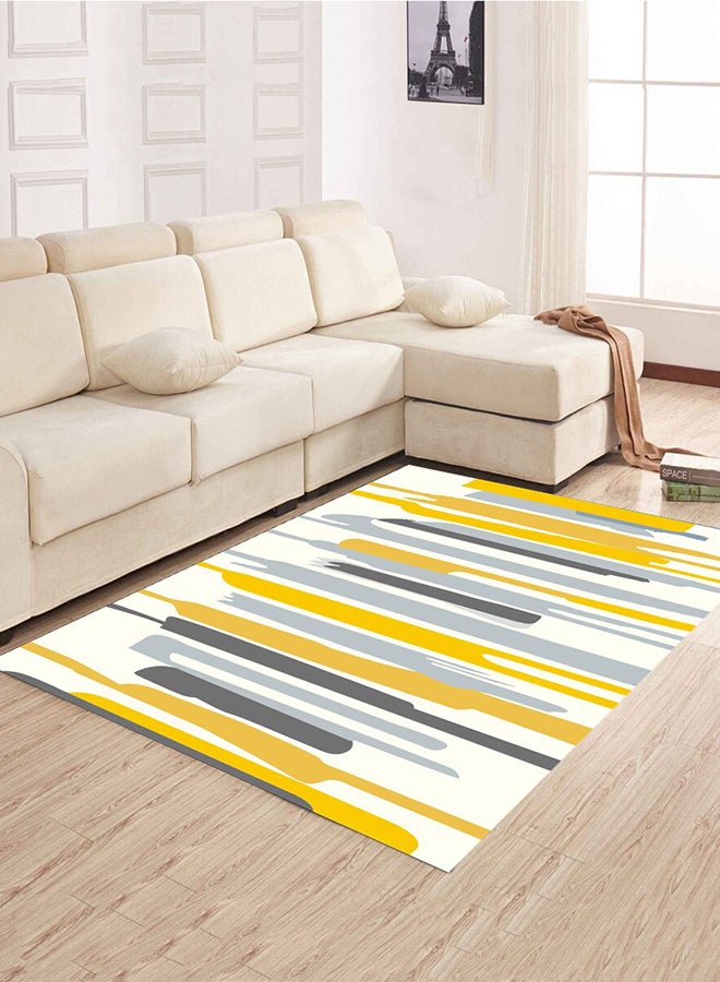 Simple Modern Style Living Room Mat Multicolour 40 x 60cm 