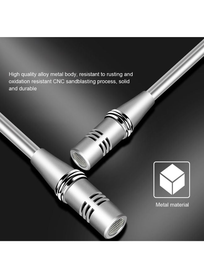 Desktop Karaoke Microphone V7408B-1 Black - Image 2