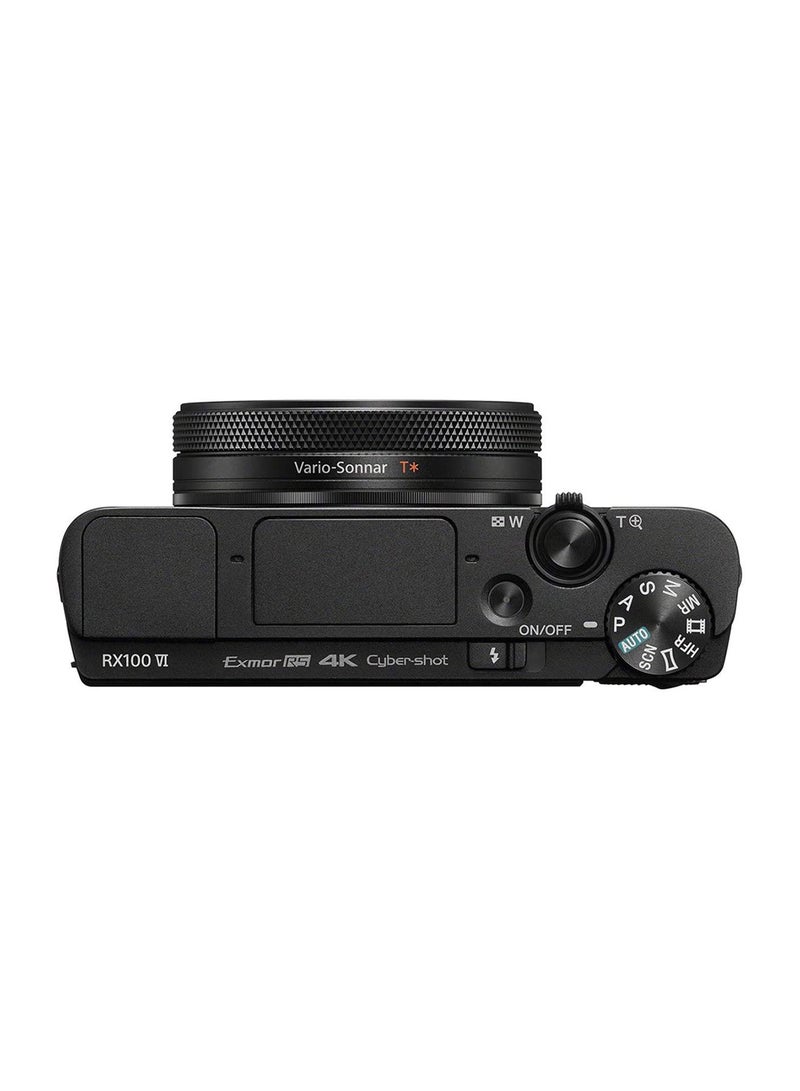 Cyber-shot DSC-RX100 VI Point And Shoot Camera 20.1MP 8x Zoom With Touchscreen, Built-In Wi-Fi, Bluetooth And NFC