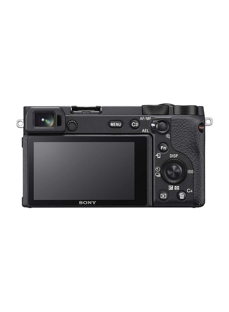 Sony - Alpha ILCE-6600 24.2 MP Mirrorless Digital SLR Camera Body only (APS-C Sensor, Fastest Auto Focus, Real-time Eye AF, Real-time Tracking, 4K Vlogging Camera, Tiltable LCD), Black - Image 1