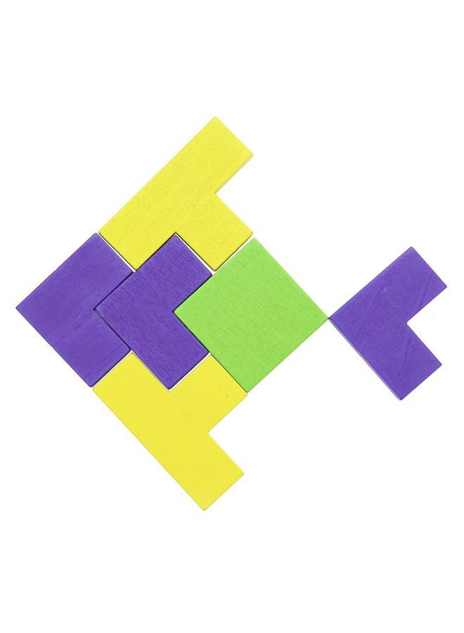 لعبة طاولة خشبية (Tetris) - Image 2