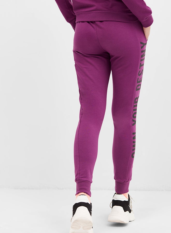 BlueAge Basic Joggers Purple  - Image 2