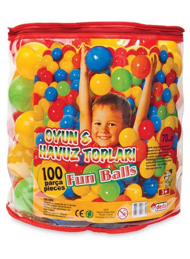 dede 100-Piece Fun Ball Set 7cm  - Image 2