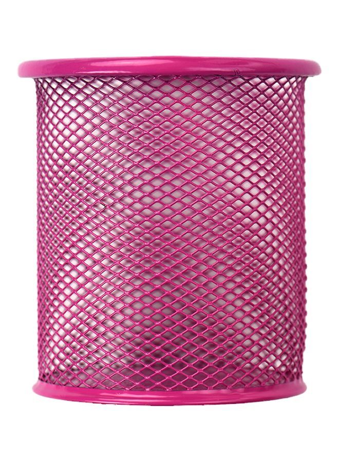 Metal Pen Organizer Pink - Image 2