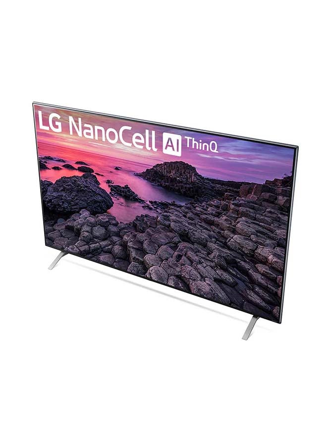 LG - 55-Inch NanoCell 90 Series 4K UHD Smart LED TV 55NANO90 Black - Image 1