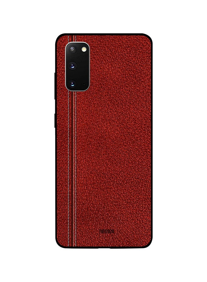 Theodor Protective Case Cover For Samsung Galaxy S20 Red