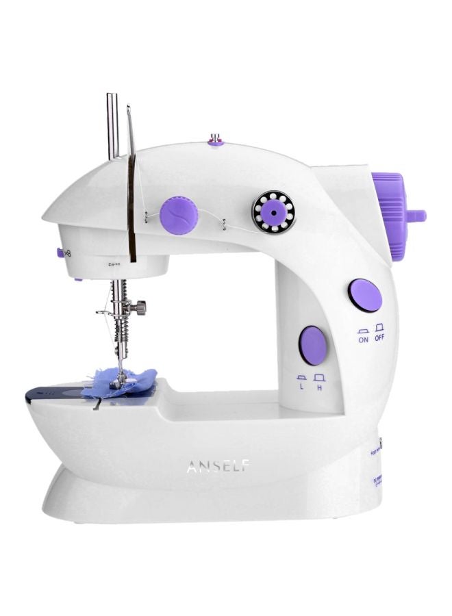 ANSELF Electric Sewing Machine H16669 White/Purple  - Image 1