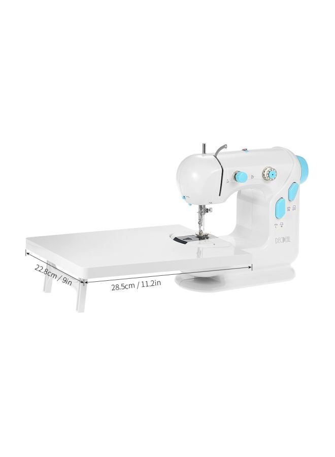 Decdeal Electric Sewing Machine H19676UK White/Blue - Image 4