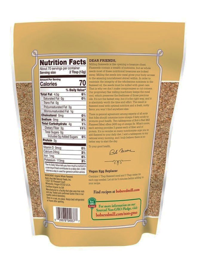 Bob's Red Mill Organic Flaxseed Meal - Image 2