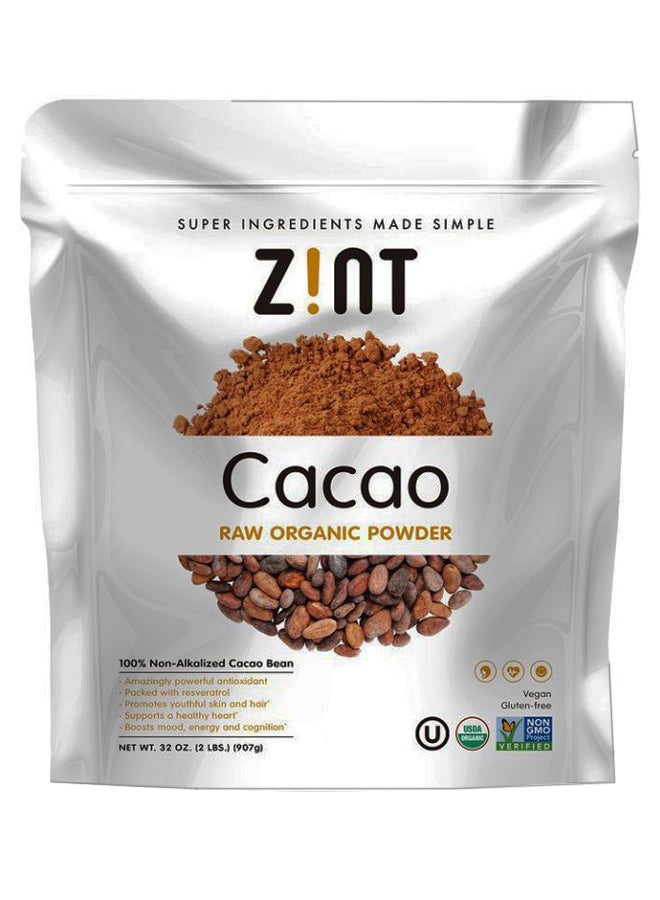 Zint Raw Organic Cacao Powder 907grams  - Image 1