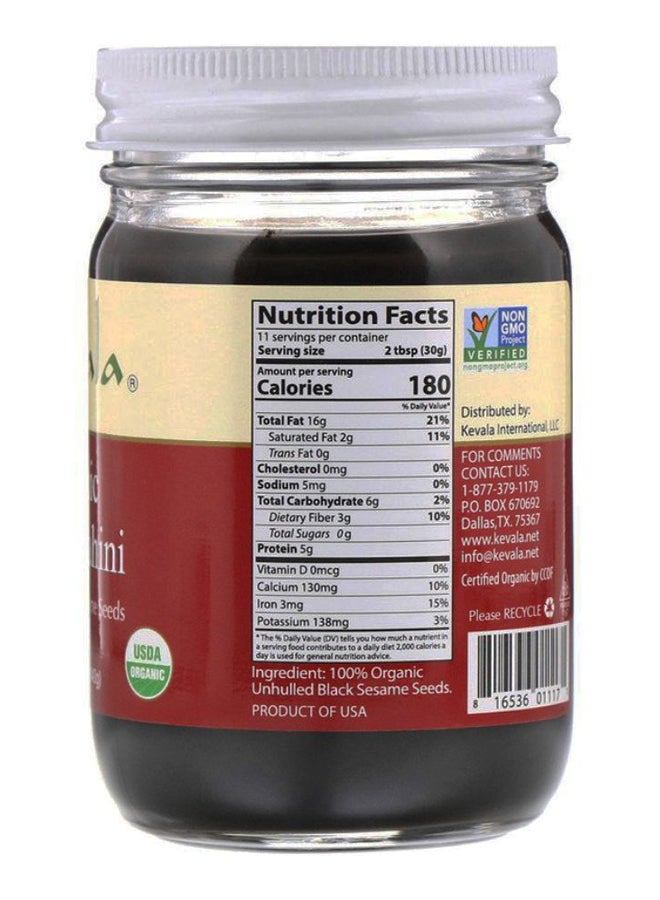Kevala Organic Black Tahini Sesame Seeds 340grams - Image 2