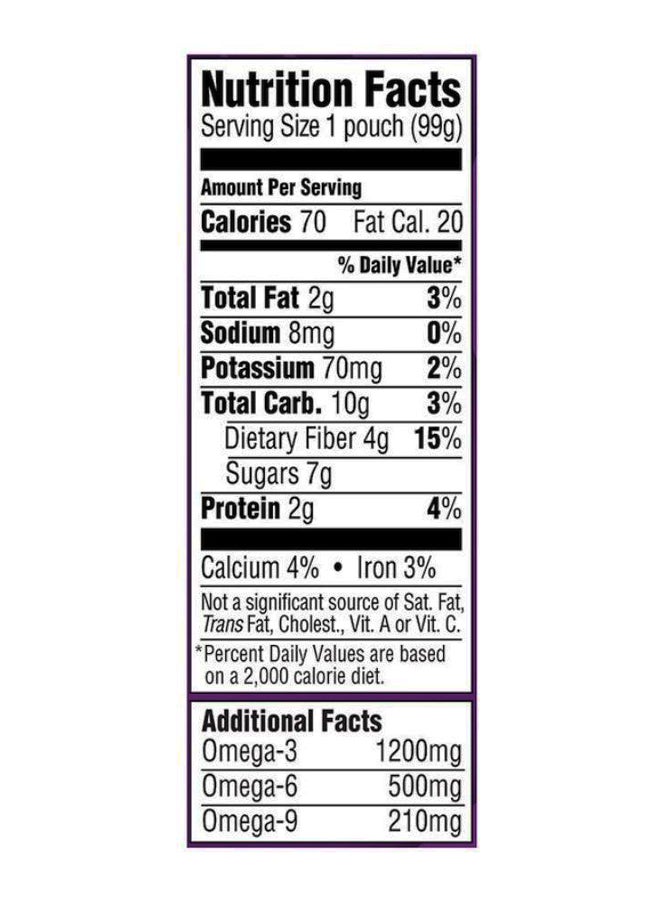 Mamma Chia Blackberry Bliss Chia Squeeze Vitality Snack, 99 g pack_of_4 - Image 2