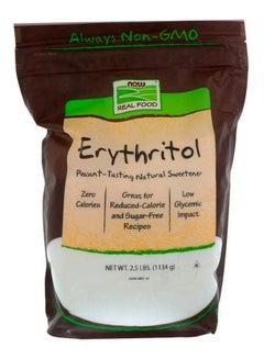 Now Foods Real Food Erythritol Natural Sweetener 1134grams  - Image 1