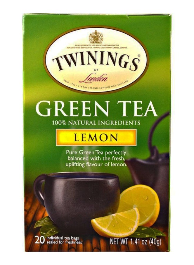 Twinings 20 Lemon Green Teabags Lemon - Image 1