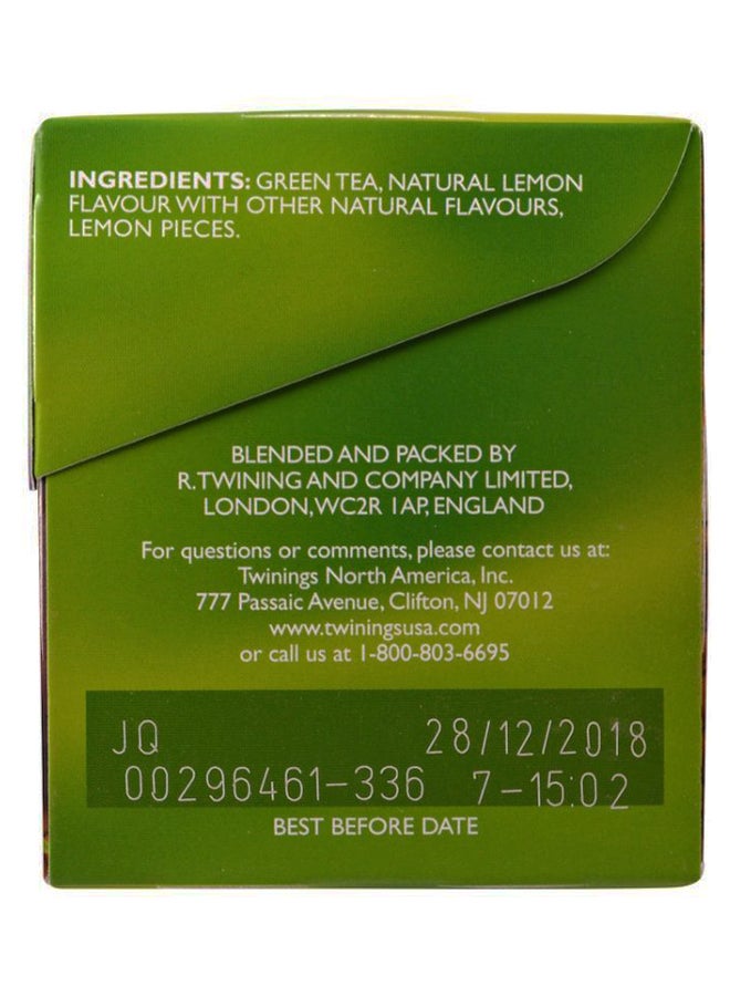 Twinings 20 Lemon Green Teabags Lemon - Image 2