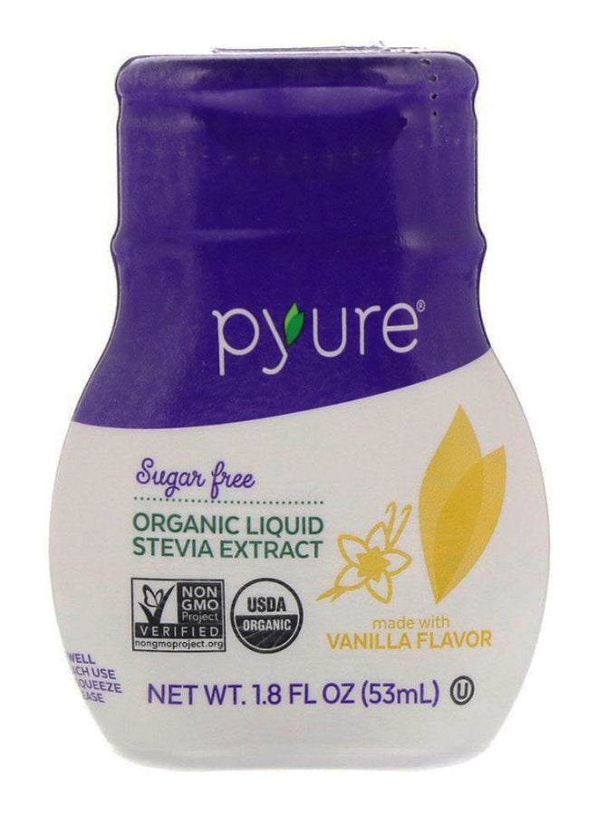 Vanilla Organic Liquid Stevia Extract 53ml