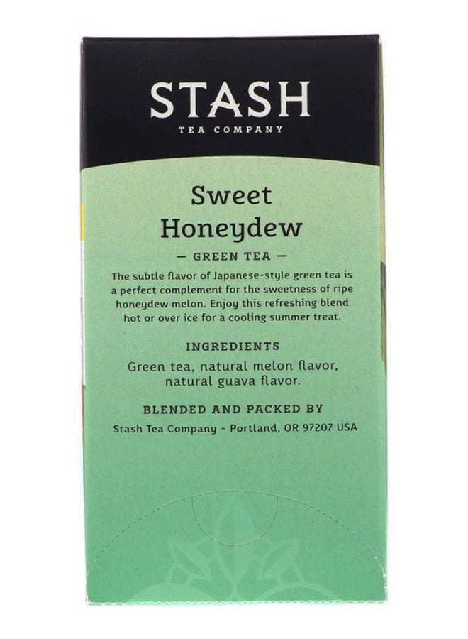 Stash Tea - Sweet Honeydew Green Tea 18 Bags 34grams - Image 1