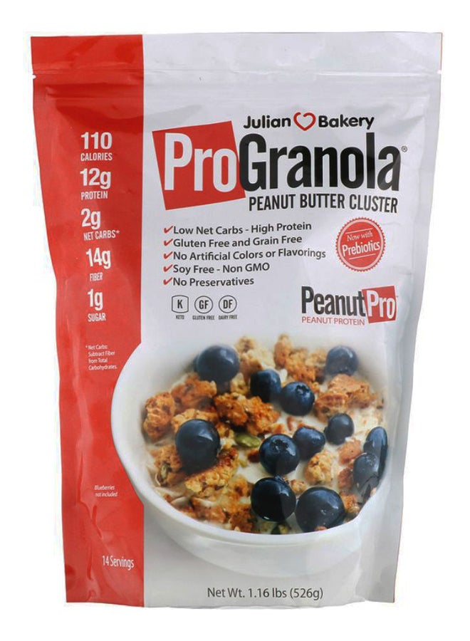 Julian Bakery Peanut Butter Cluster Pro Granola - 526 Gram - Image 1