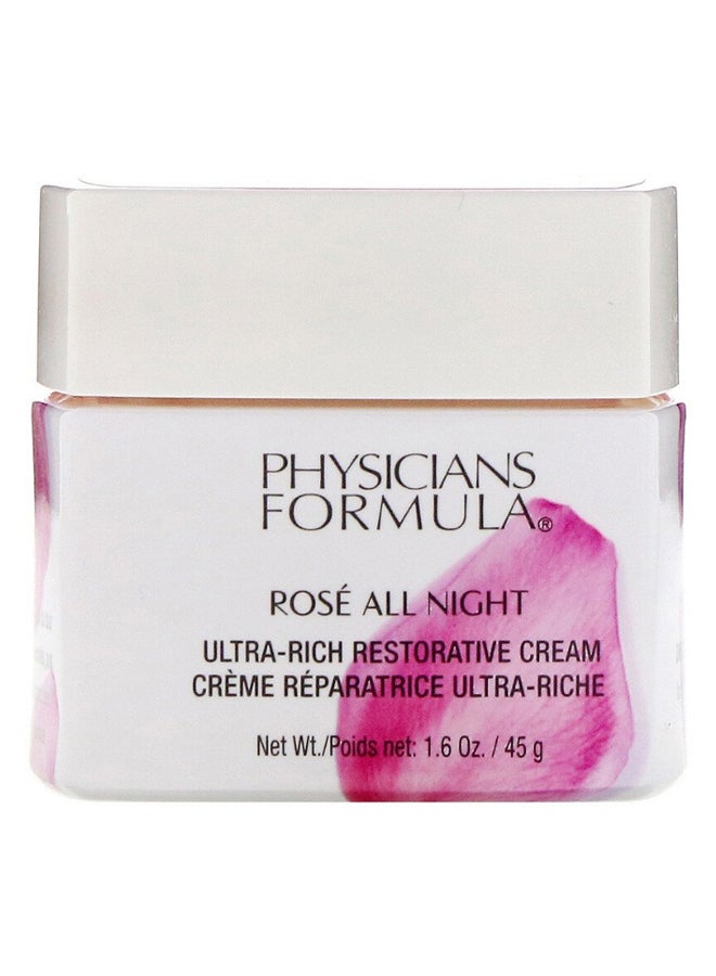 Physicians Formula Rose All Night Ultra-Rich Restorative Cream 45grams - Image 1
