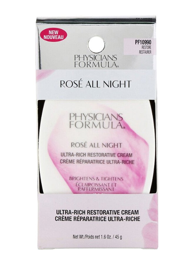 Physicians Formula Rose All Night Ultra-Rich Restorative Cream 45grams - Image 2
