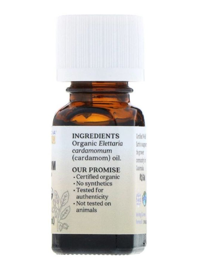 Aura Cacia Organic Cardamom Pure Essential Oil 7.4ml  - Image 2