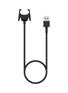 Generic Replacement Charger For Fitbit Charge 3 USB Charging Cable Cord Clip Dock For Fitbit Charge3 Fitness Activity Tracker Black  - Image 1