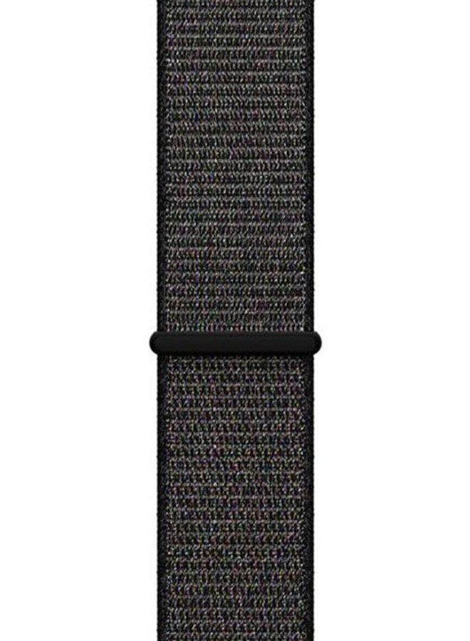 Generic - Replacement Sport Loop Strap For Apple iWatch Series 3/2/1 Black - Image 1