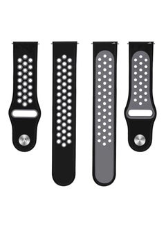 Replacement Band For Apple iWatch Series 1 / 2 / 3 Black/Grey