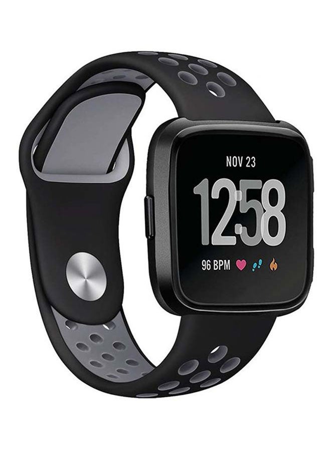Generic - Replacement Band For Apple iWatch Series 1 / 2 / 3 Black/Grey - Image 1