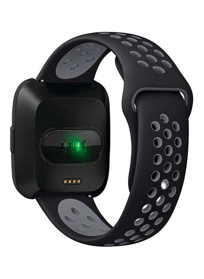 Generic - Replacement Band For Apple iWatch Series 1 / 2 / 3 Black/Grey - Image 1